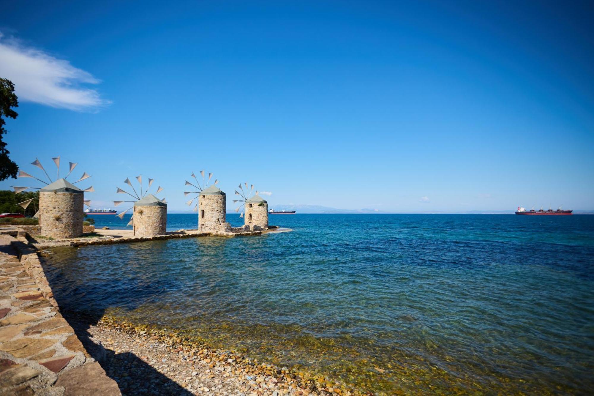 Windmills Apartments Chios Dış mekan fotoğraf